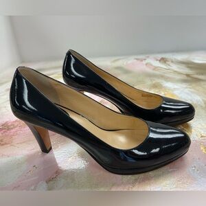 Cole Haan black patent leather pumps 7.5